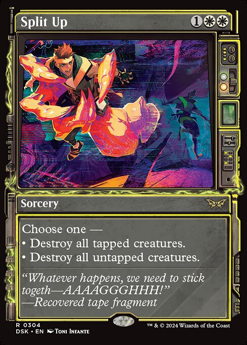 Magic the Gathering Card - Split Up - MTG Circle