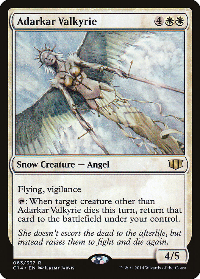Magic the Gathering Card - Adarkar Valkyrie - MTG Circle