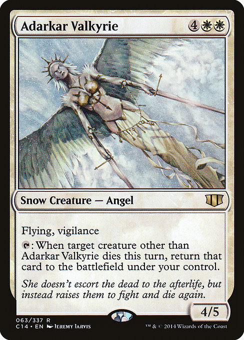 Magic the Gathering Card - Adarkar Valkyrie - MTG Circle