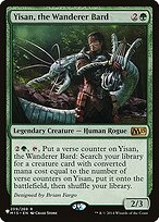 Magic the Gathering Card - Yisan, the Wanderer Bard - MTG Circle