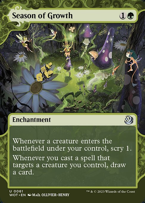 Magic the Gathering Card - Season of Growth - MTG Circle