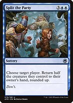 Magic the Gathering Card - Split the Party - MTG Circle