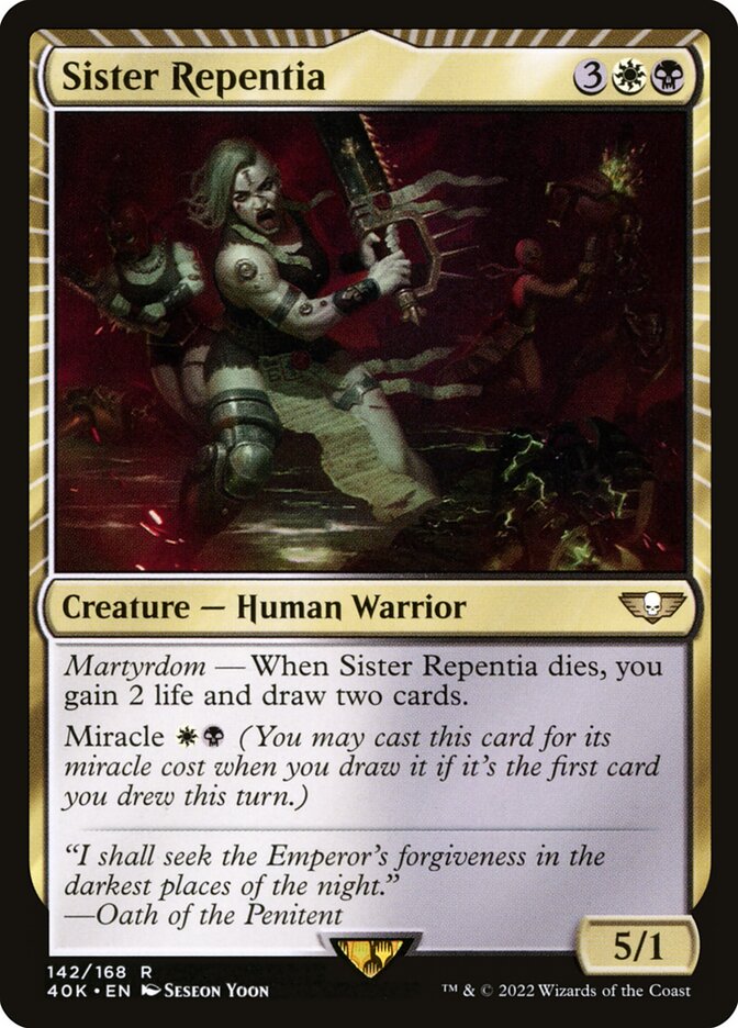 Magic the Gathering Card - Sister Repentia - MTG Circle