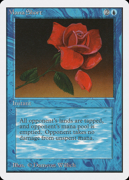 Magic the Gathering Card - Mana Short - MTG Circle