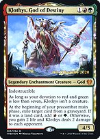 Magic the Gathering Card - Klothys, God of Destiny - MTG Circle