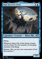 Magic the Gathering Card - Siani, Eye of the Storm - MTG Circle