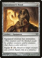Magic the Gathering Card - Executioner's Hood - MTG Circle