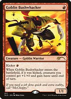 Magic the Gathering Card - Goblin Bushwhacker - MTG Circle