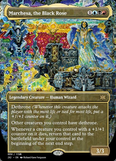 Magic the Gathering Card - Marchesa, the Black Rose - MTG Circle