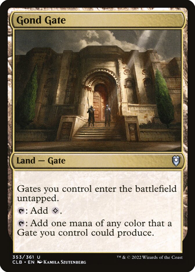 Magic the Gathering Card - Gond Gate - MTG Circle
