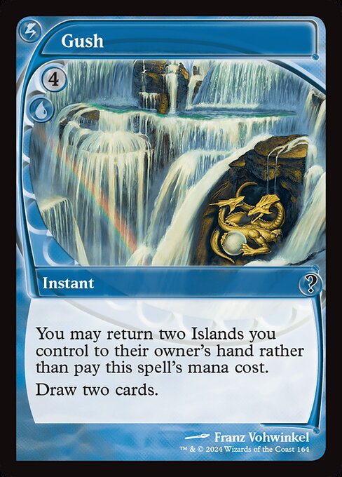 Magic the Gathering Card - Gush - MTG Circle