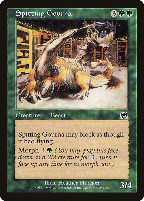 Magic the Gathering Card - Spitting Gourna - MTG Circle