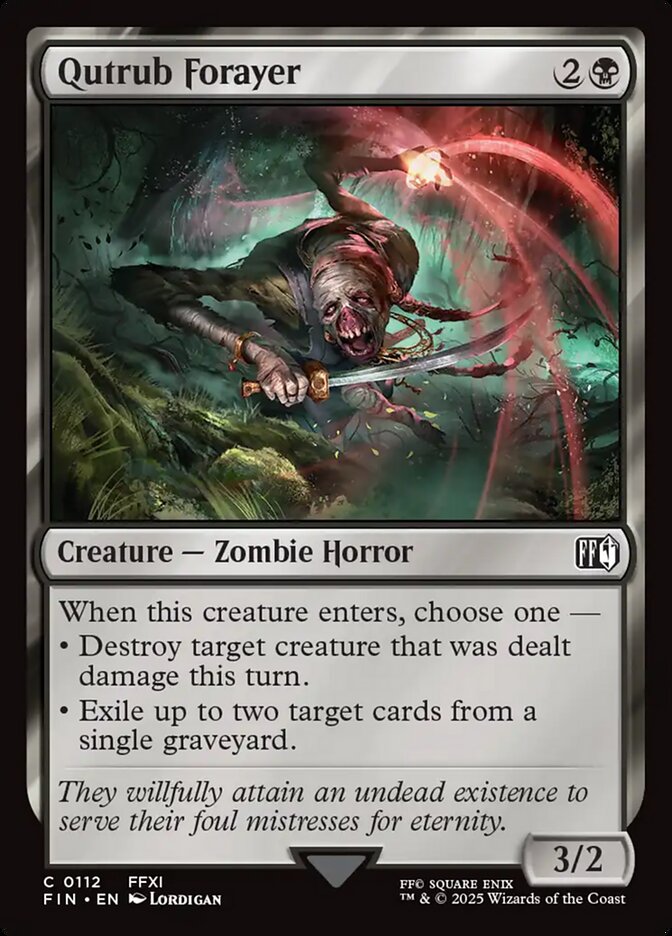 Magic the Gathering Card - Qutrub Forayer - MTG Circle