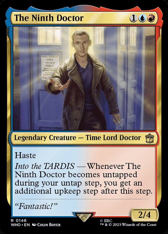 Magic the Gathering Card - The Ninth Doctor - MTG Circle