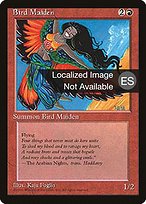 Magic the Gathering Card - Bird Maiden - MTG Circle