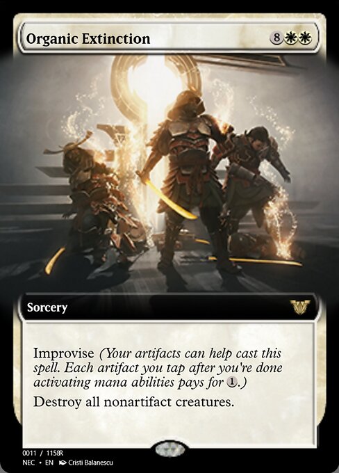 Magic the Gathering Card - Organic Extinction - MTG Circle