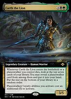 Magic the Gathering Card - Carth the Lion - MTG Circle