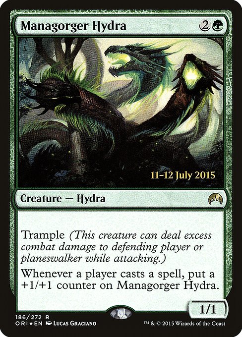 Magic the Gathering Card - Managorger Hydra - MTG Circle