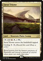 Magic the Gathering Card - Savai Triome - MTG Circle