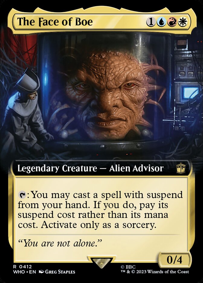 Magic the Gathering Card - The Face of Boe - MTG Circle
