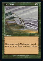 Magic the Gathering Card - Hurricane - MTG Circle