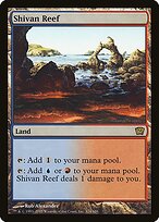 Magic the Gathering Card - Shivan Reef - MTG Circle
