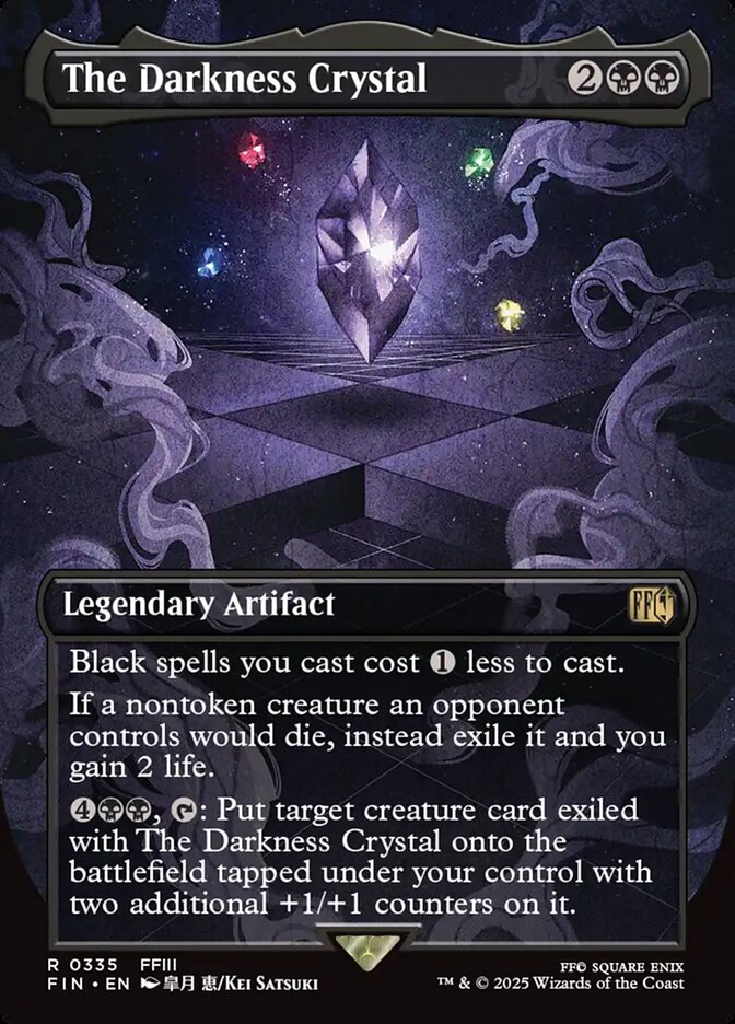 Magic the Gathering Card - The Darkness Crystal - MTG Circle