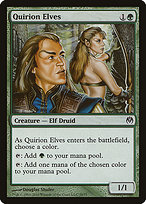 Magic the Gathering Card - Quirion Elves - MTG Circle