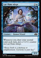Magic the Gathering Card - Lat-Nam Adept - MTG Circle