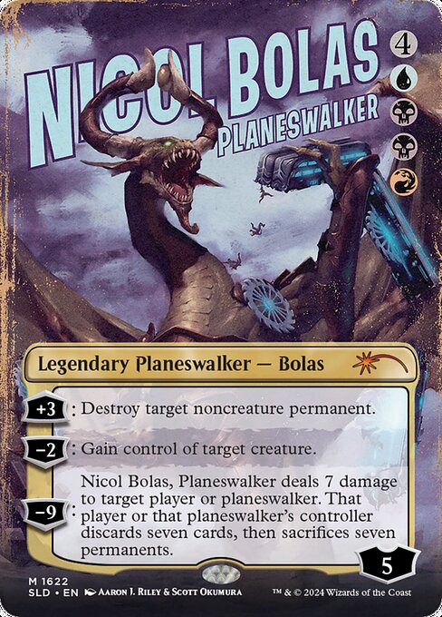Magic the Gathering Card - Nicol Bolas, Planeswalker - MTG Circle