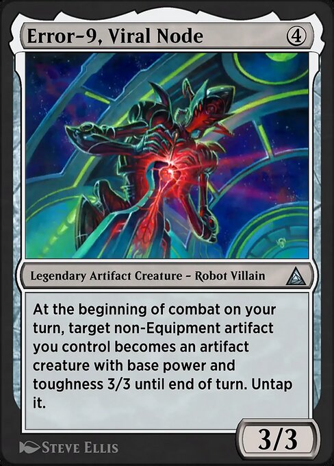 Magic the Gathering Card - Living Brain, Mechanical Marvel - MTG Circle