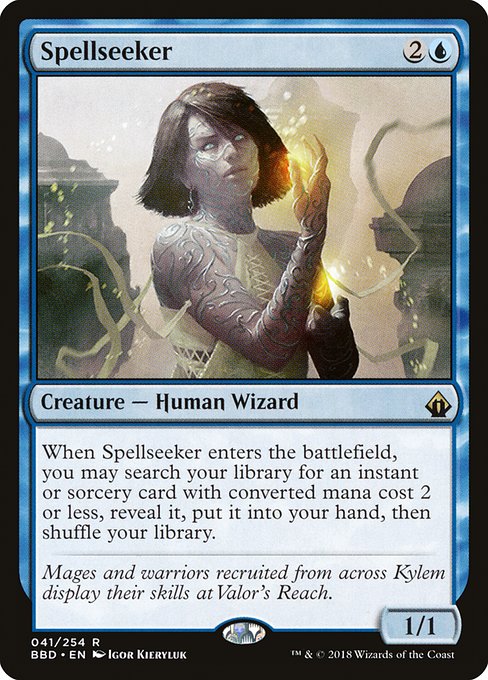 Magic the Gathering Card - Spellseeker - MTG Circle