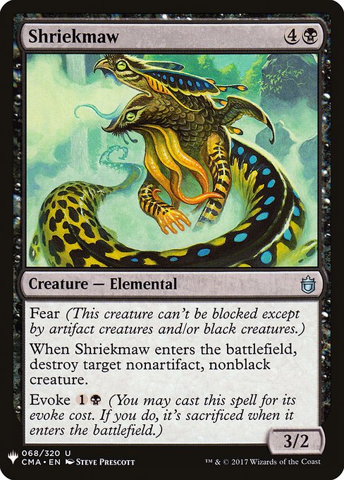 Magic the Gathering Card - Shriekmaw - MTG Circle