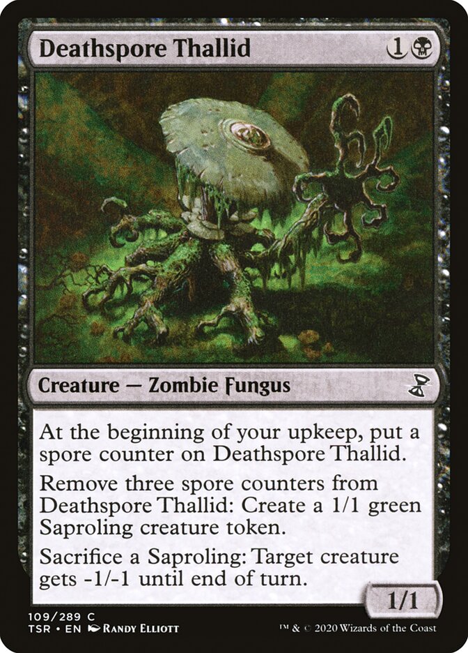Magic the Gathering Card - Deathspore Thallid - MTG Circle