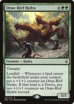 Magic the Gathering Card - Oran-Rief Hydra - MTG Circle