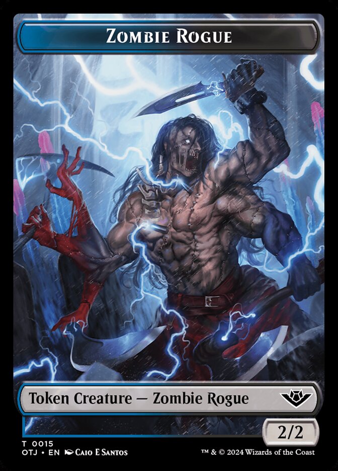 Magic the Gathering Card - Zombie Rogue - MTG Circle