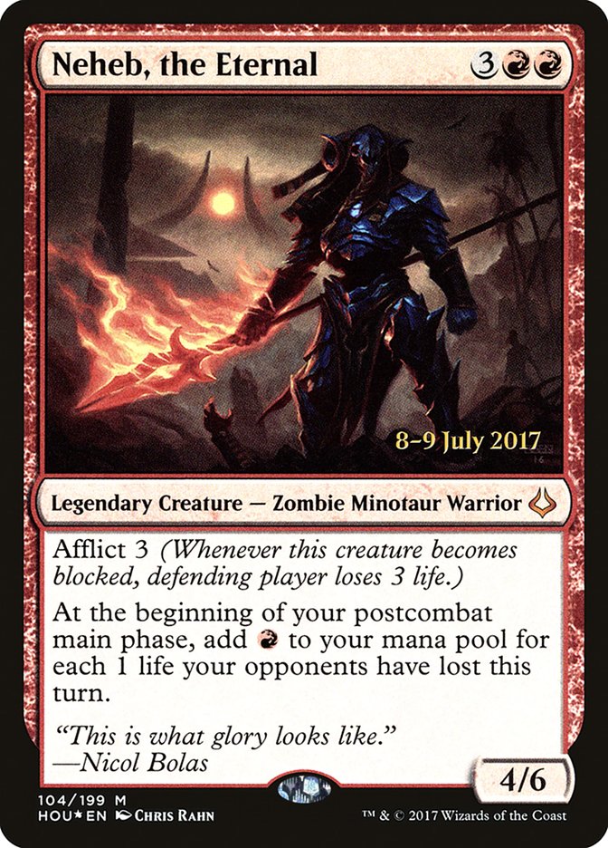 Magic the Gathering Card - Neheb, the Eternal - MTG Circle