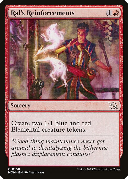Magic the Gathering Card - Ral's Reinforcements - MTG Circle