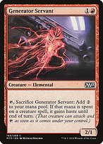 Magic the Gathering Card - Generator Servant - MTG Circle