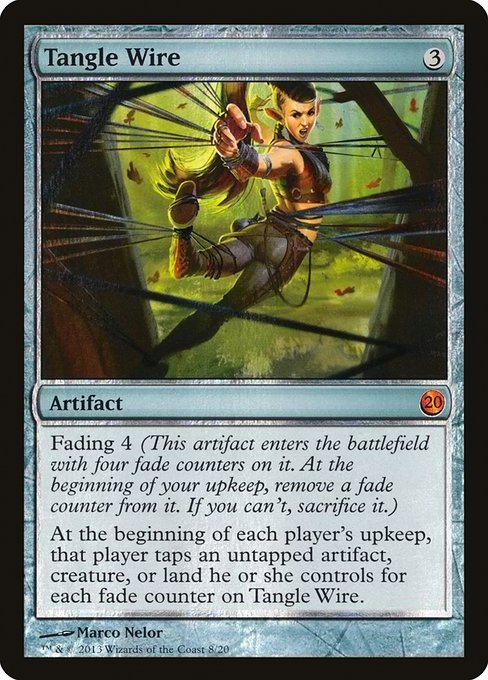 Magic the Gathering Card - Tangle Wire - MTG Circle