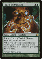 Magic the Gathering Card - Reach of Branches - MTG Circle