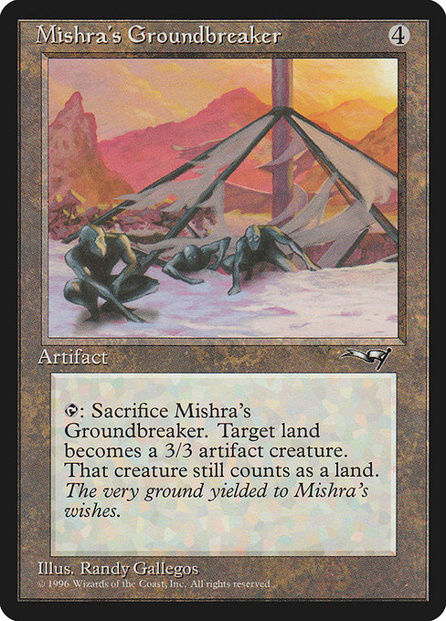 Magic the Gathering Card - Mishra's Groundbreaker - MTG Circle