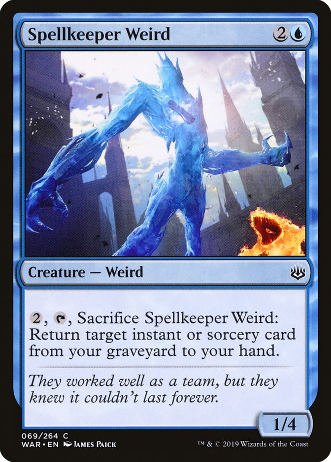 Magic the Gathering Card - Spellkeeper Weird - MTG Circle
