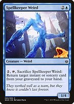 Magic the Gathering Card - Spellkeeper Weird - MTG Circle
