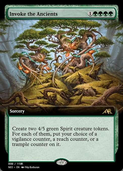 Magic the Gathering Card - Invoke the Ancients - MTG Circle