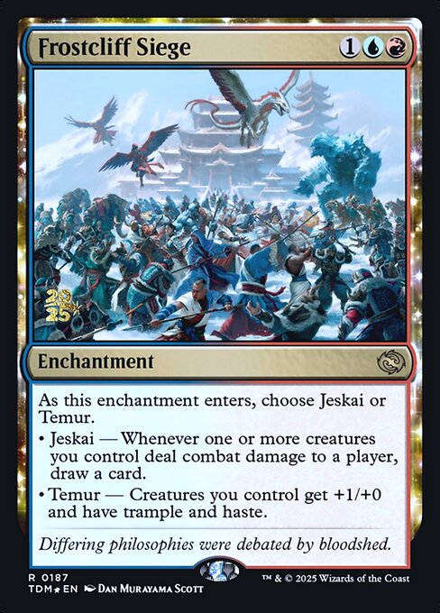 Magic the Gathering Card - Frostcliff Siege - MTG Circle