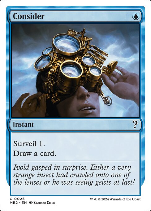 Magic the Gathering Card - Consider - MTG Circle