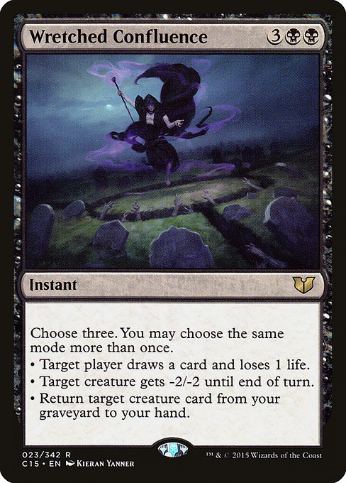 Magic the Gathering Card - Wretched Confluence - MTG Circle