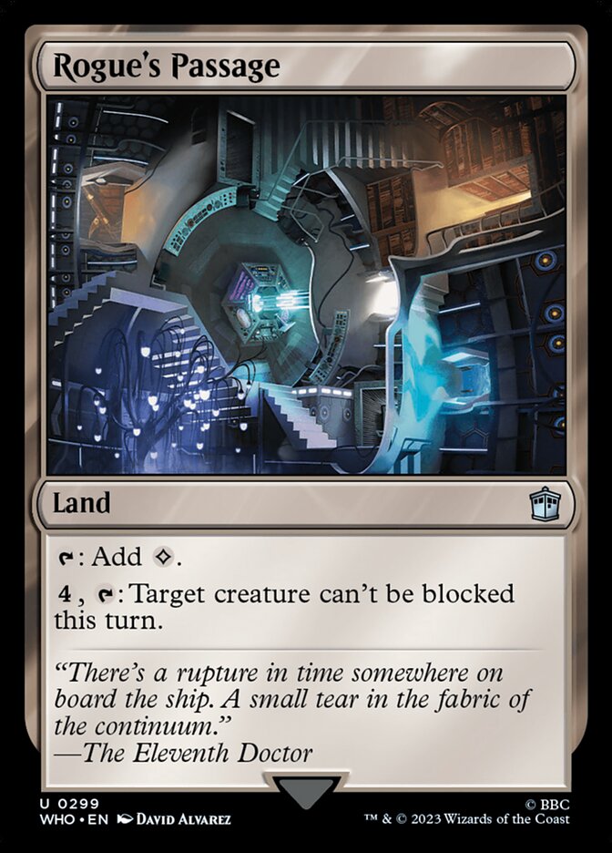 Magic the Gathering Card - Rogue's Passage - MTG Circle