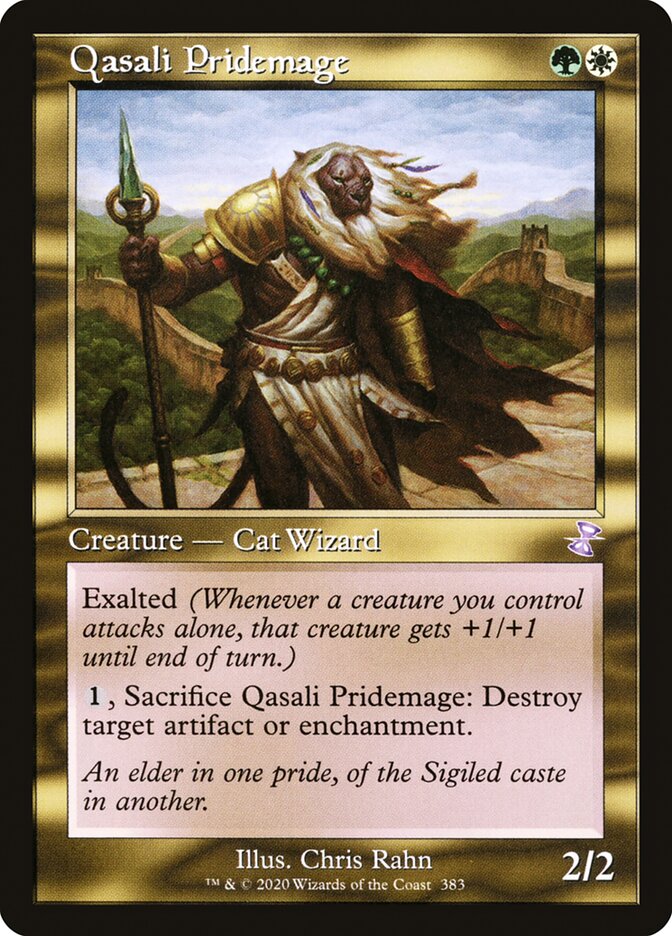 Magic the Gathering Card - Qasali Pridemage - MTG Circle